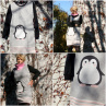 Šaty/Tunika "Zima s tučňákem"