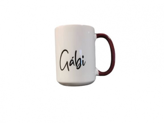 Keramický hrnek se jménem, VELKÝ 400ml, Gábi