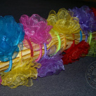 Gumička kulatá s kvítkem