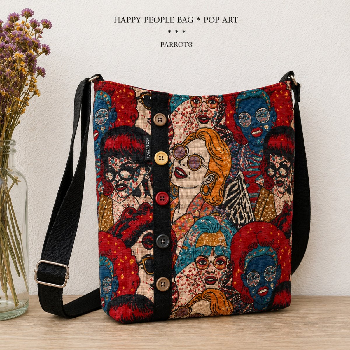 HAPPY PEOPLE * POP ART  ***  PARROT®