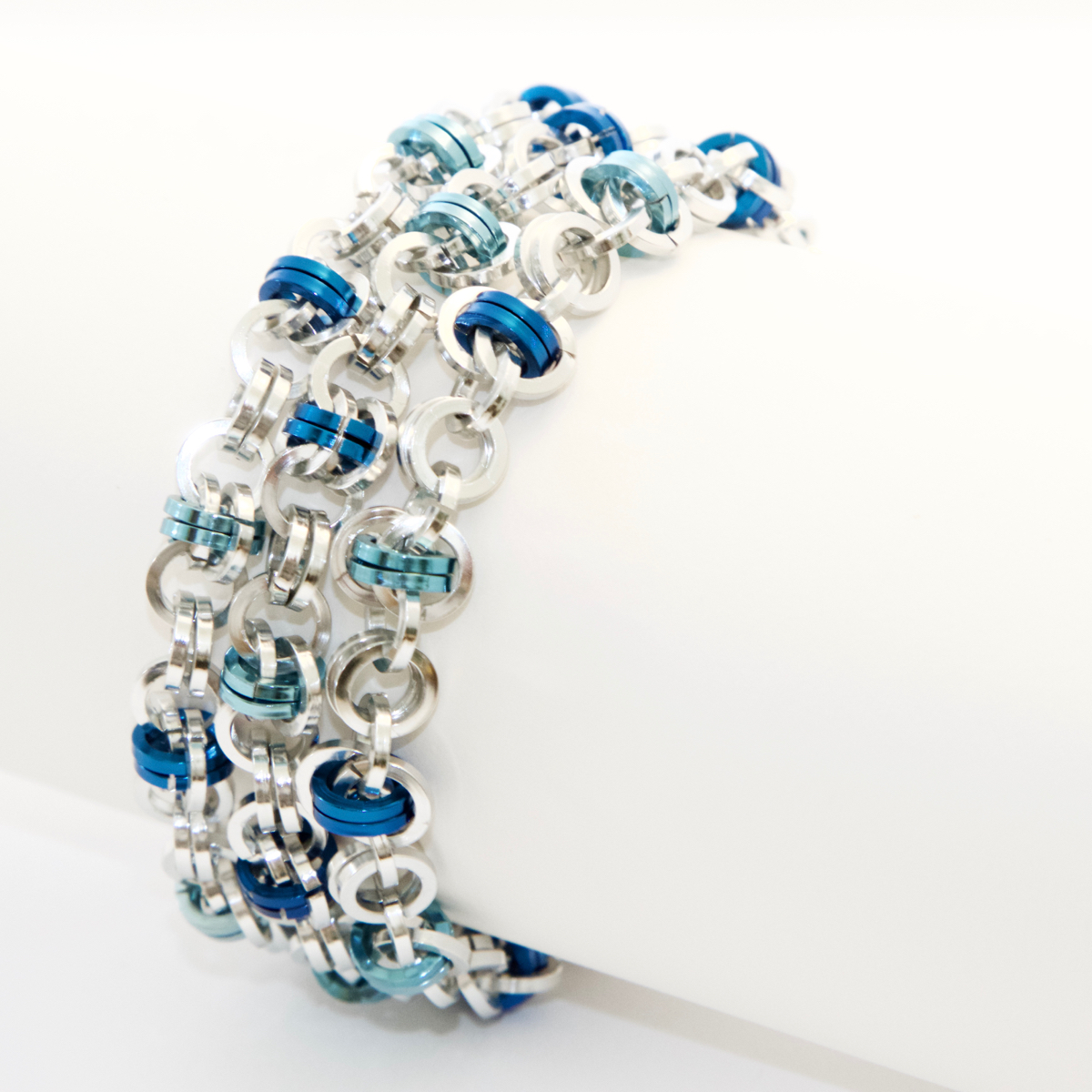 Prolínající se válečky 3 v 1 v modrém