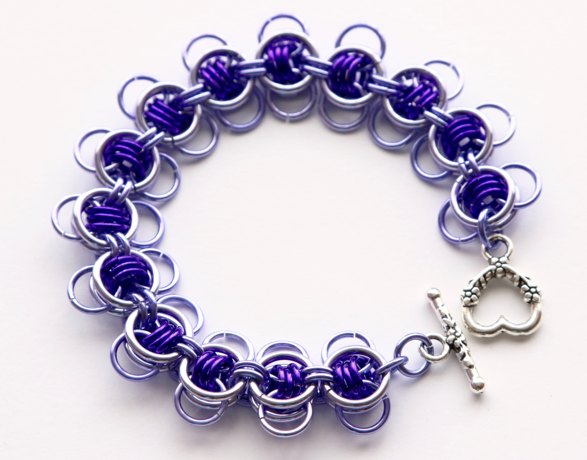 Motýlkový fialový