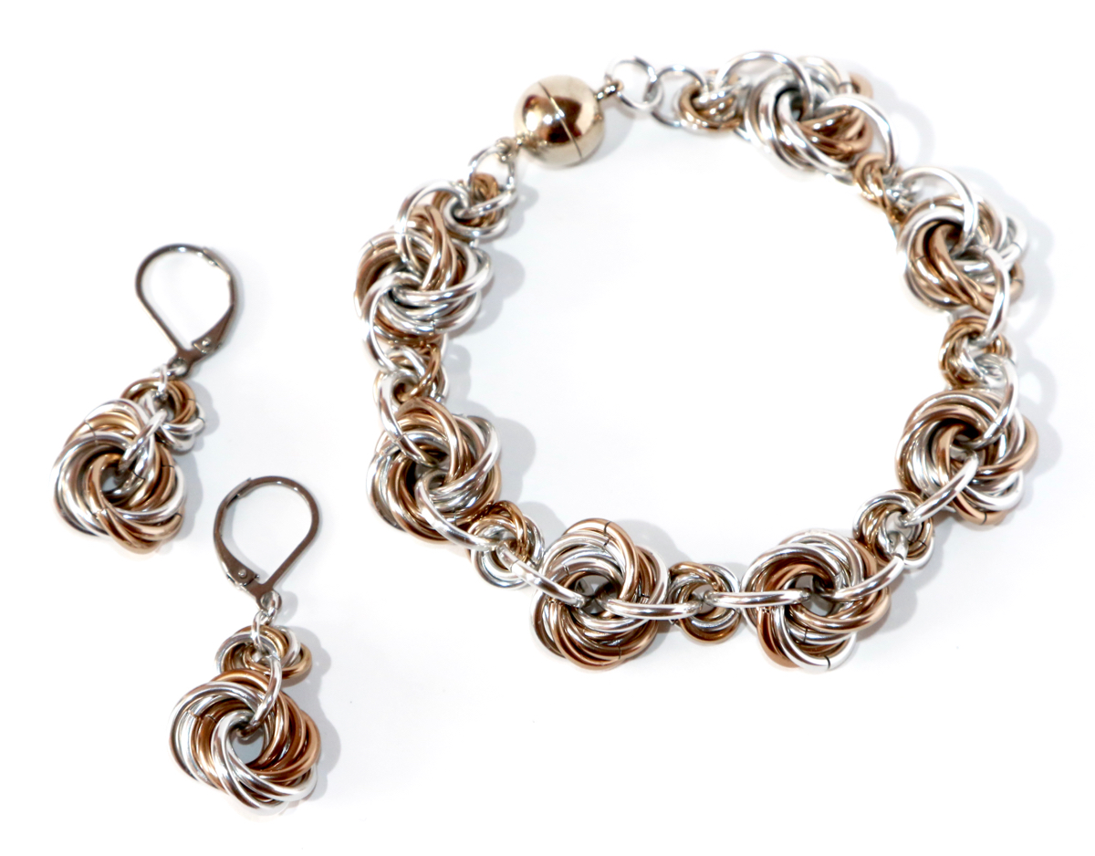 Zamotané uzlíky šampaň