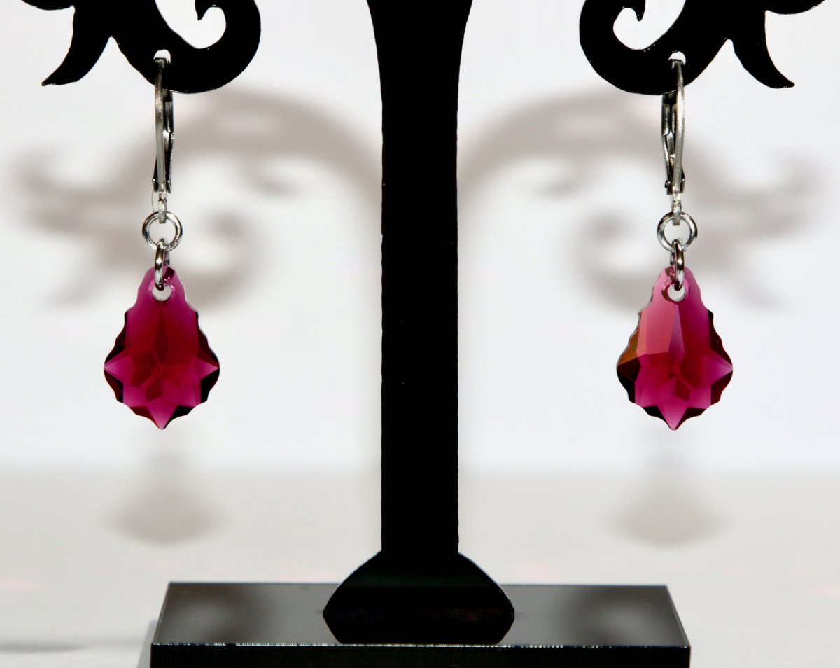 Baroko kapky v rubínovém