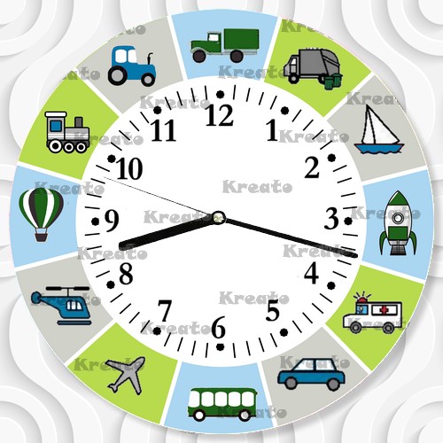 Hodiny Doprava - na zakázku