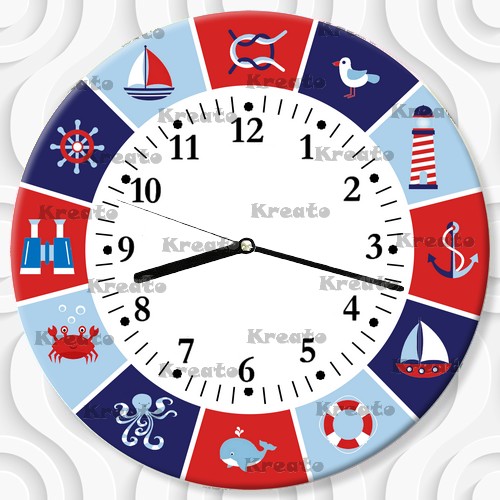 Hodiny námořnické - na zakázku