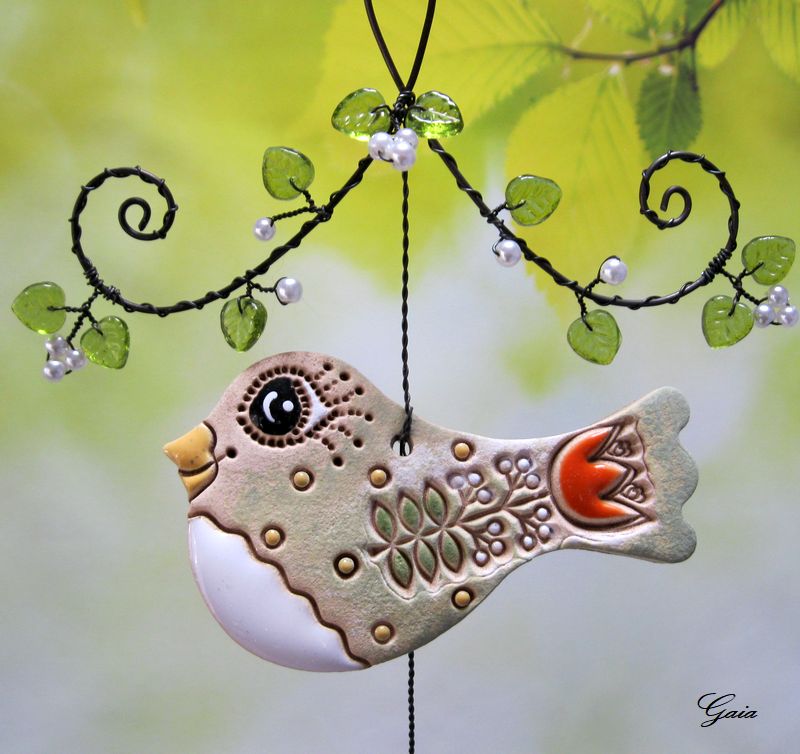 První pípání....ptáček