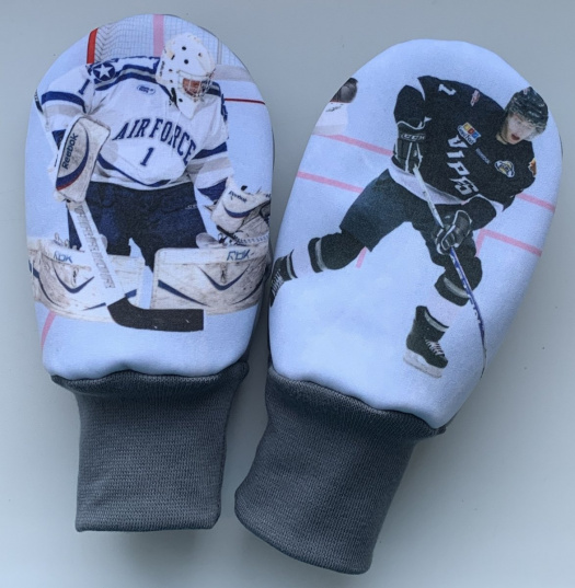 Softshellové rukavice-hokej