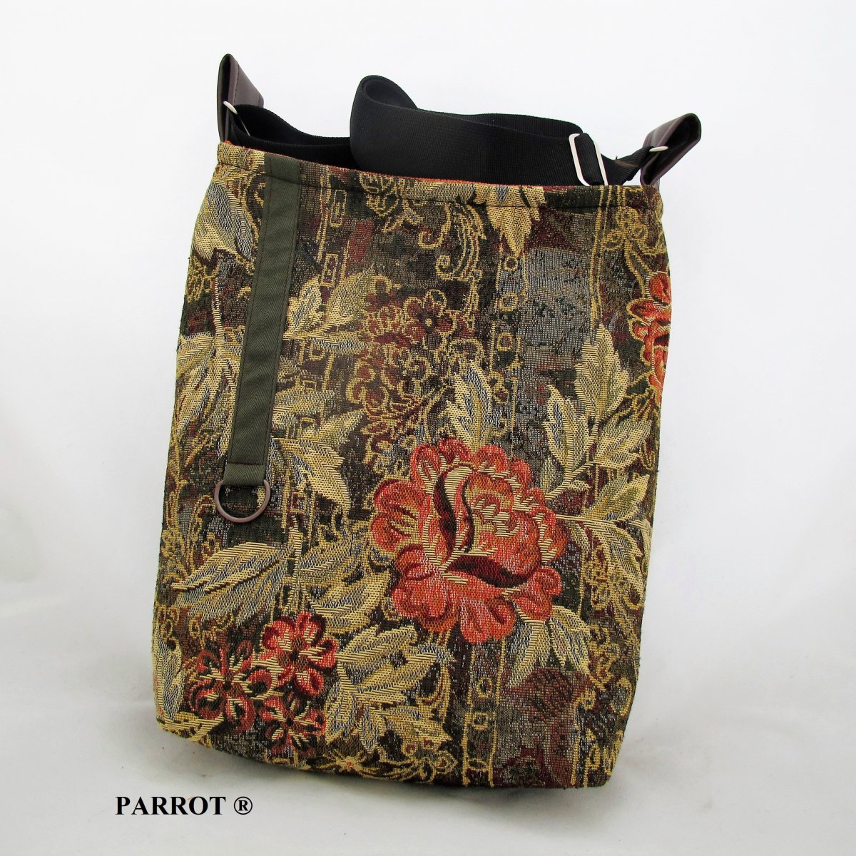 ROSSE FLOWER * LITTLE BAG * no. 01 * PARROT®