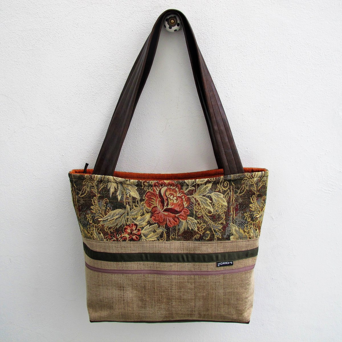 ROSSE FLOWER * BIG BAG * no. 01 * PARROT®