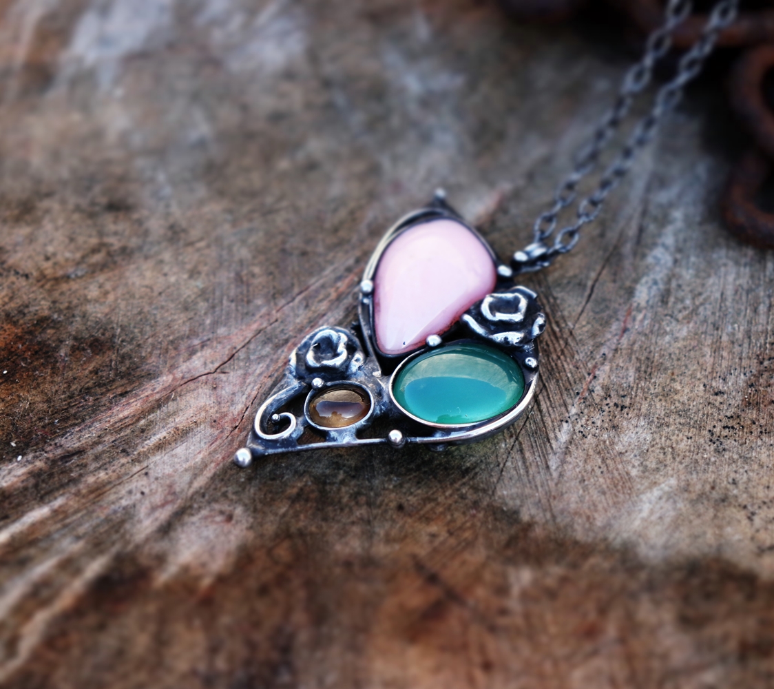 Náhrdelník - Rozkvetlý