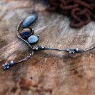 Náhrdelník - night flowers