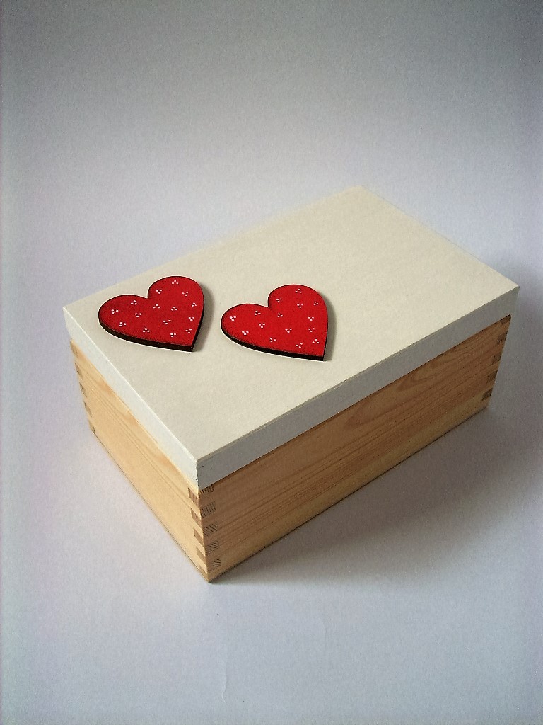 Svatební krabička s textem na přání...no.640