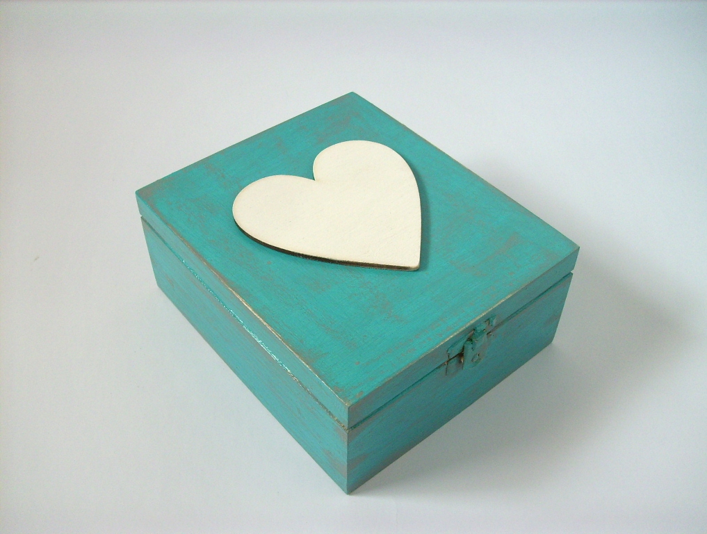 Dřevěná krabička na čaje,šperky... no. 609