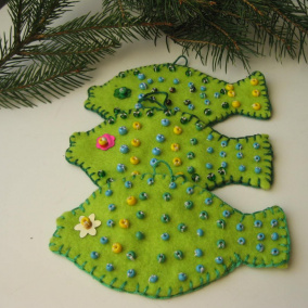 Vánoční ozdoby kapříci.