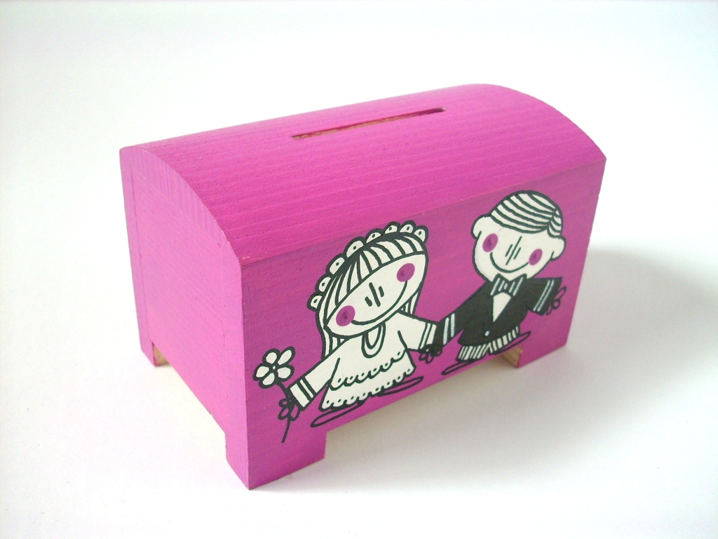 Svatební kasička...no.576