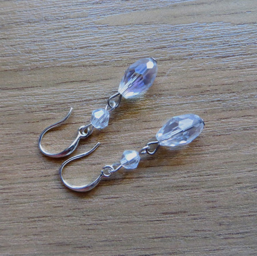 Náušnice z broušených korálků        (NA0322)