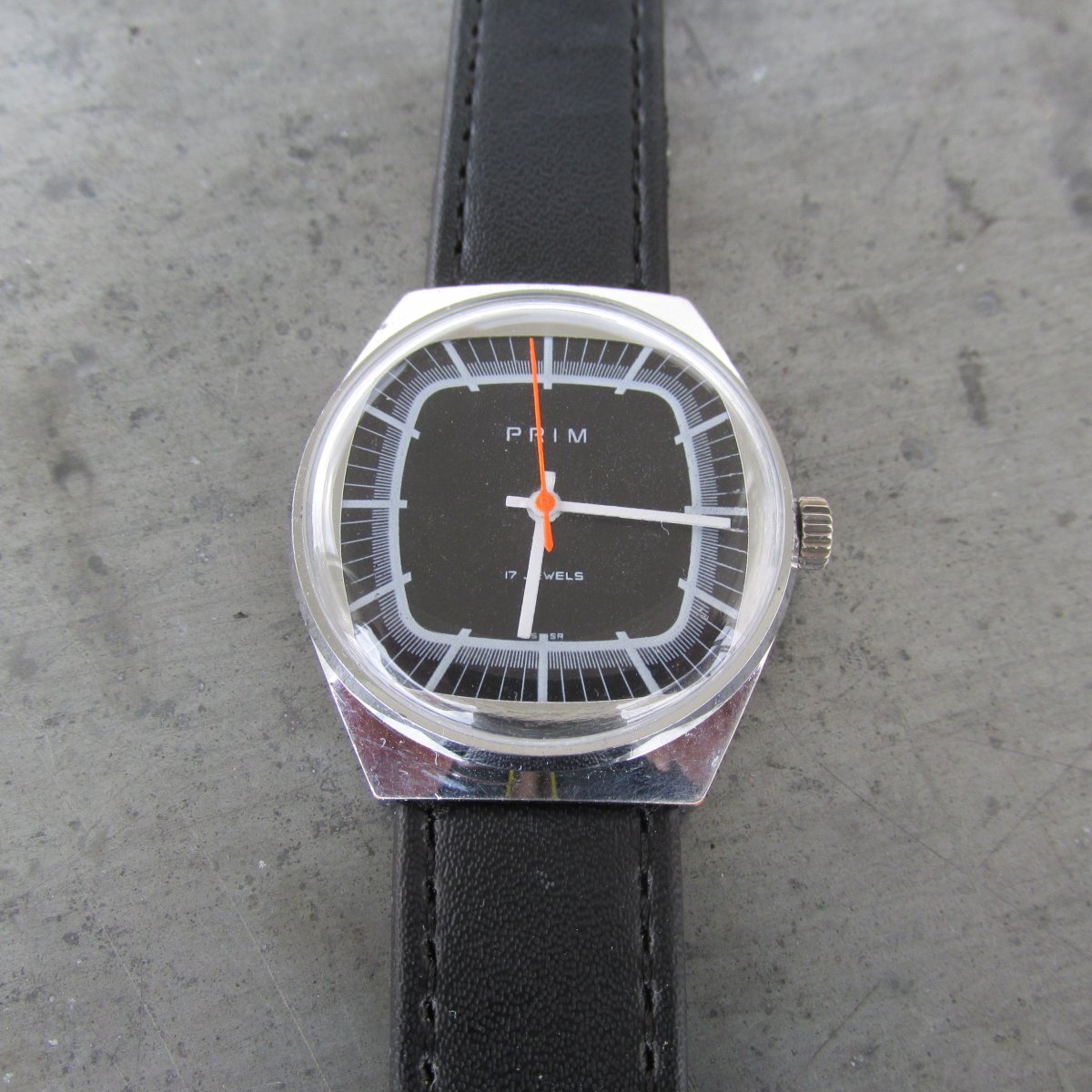 Hodinky Prim "TELEVIZE", z roku 1977