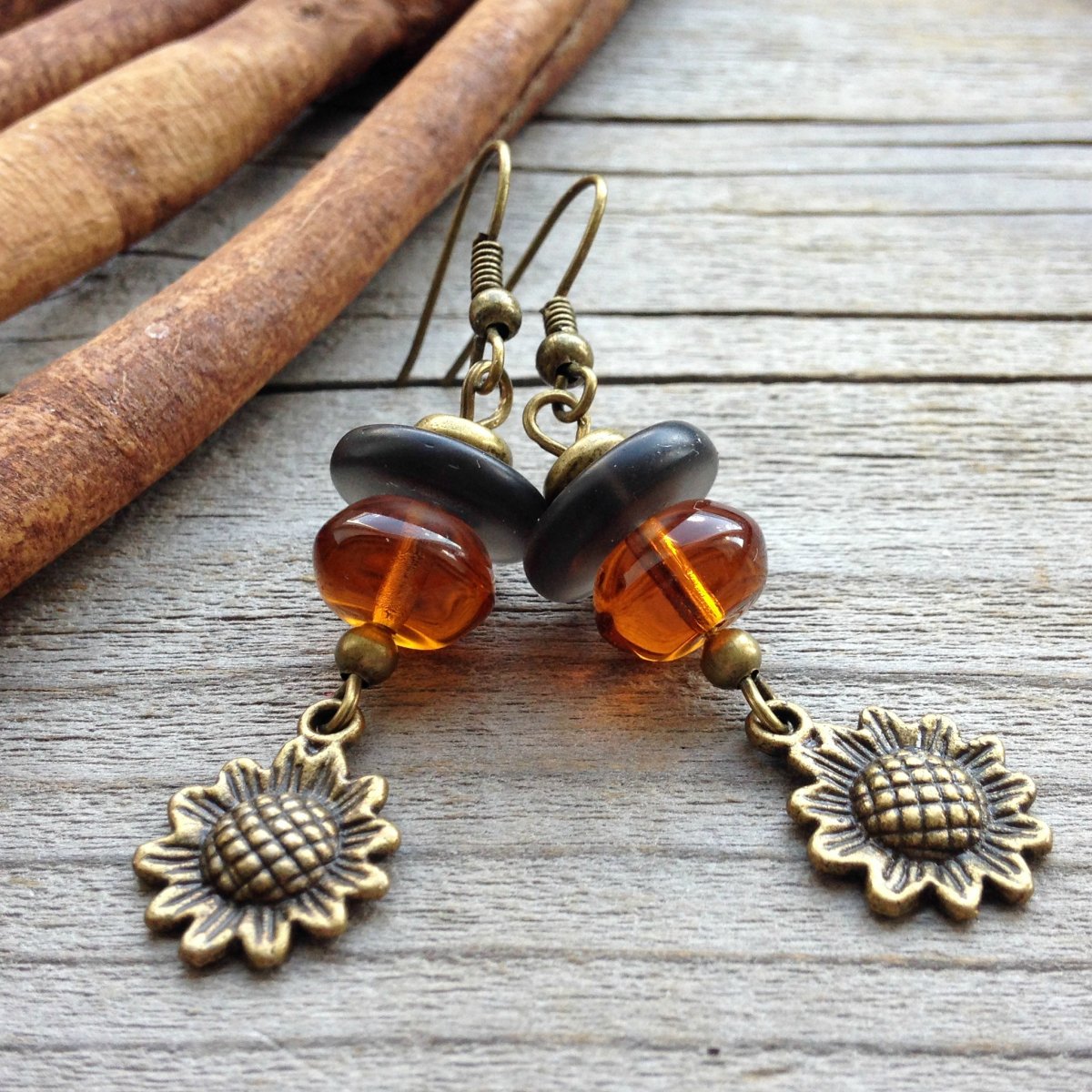 Medové kapky se slunečnicí