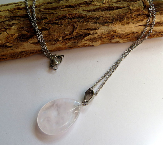 Náhrdelník řetízek NEREZ s křišťálem      (NK0390)