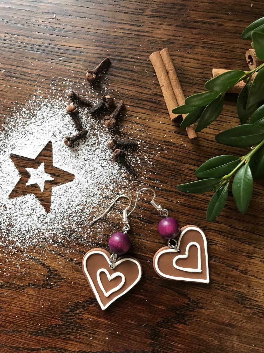 Perníčky fialové velké