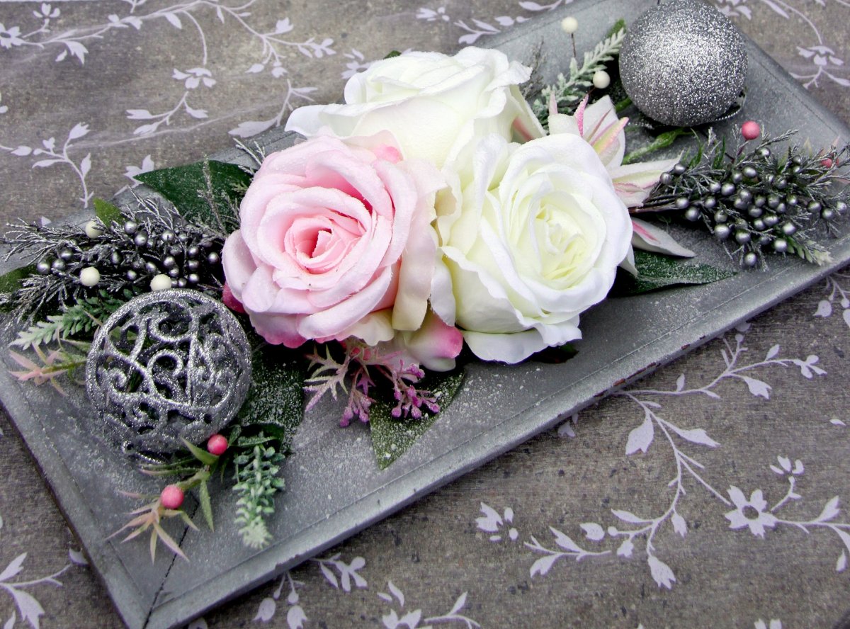 Vánoční dekorace na stůl Bereniké