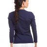 Bavlněné triko - CELIN / námořní modrá