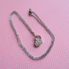 Řetízek na krk se srdíčkem  nerez      (NK0909)