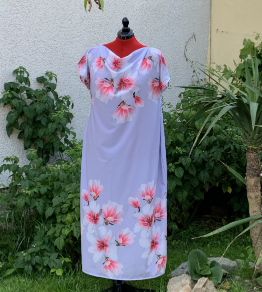 Šaty silk-Magnolie