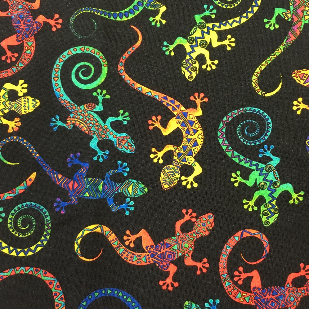 Úplet DIGITÁLNÍ TISK ještěrky