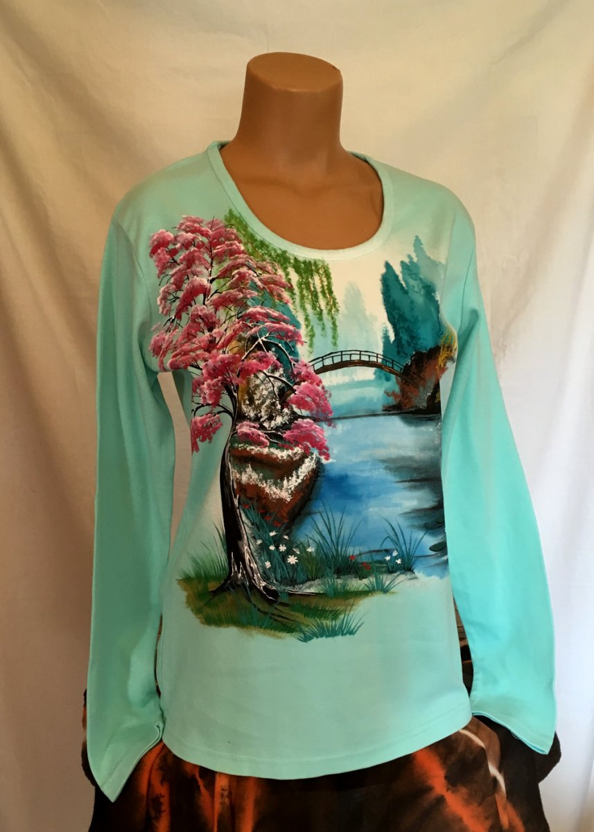 Tričko Japonská zahrada