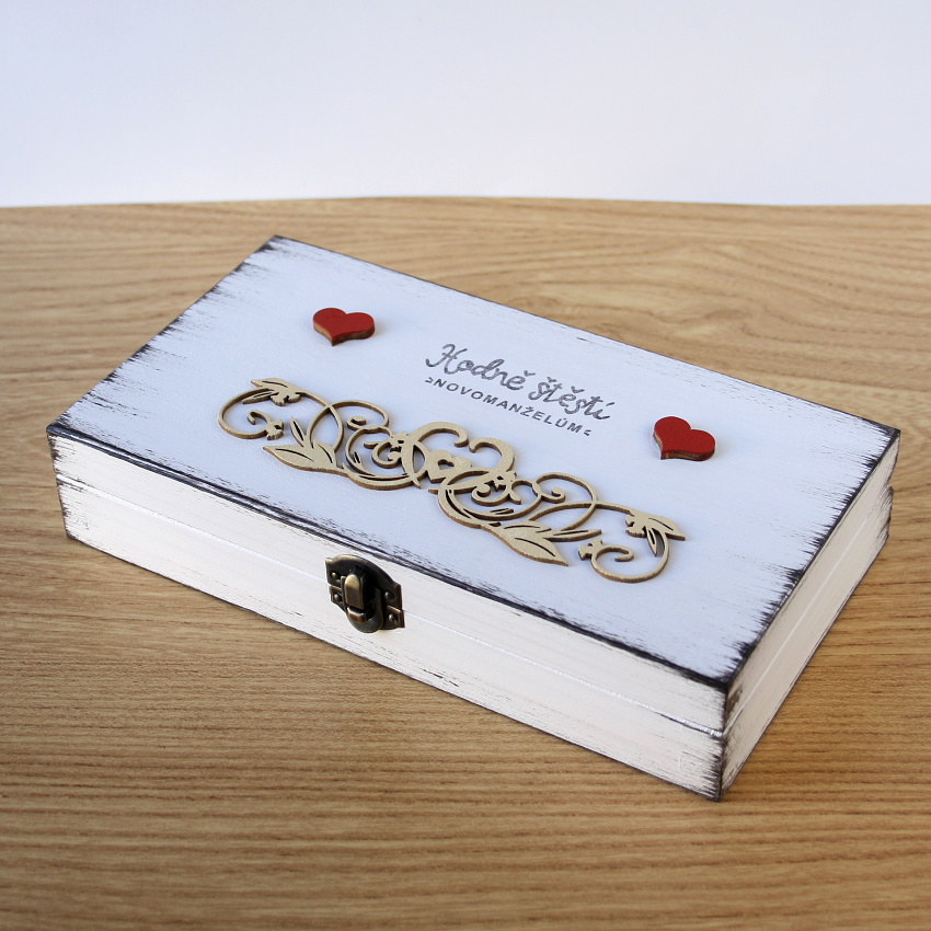 Svatební krabička na peníze 