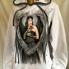 Bílá mikina Anděl