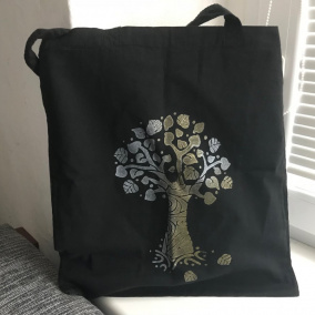 ručně malovaná taška Strom života