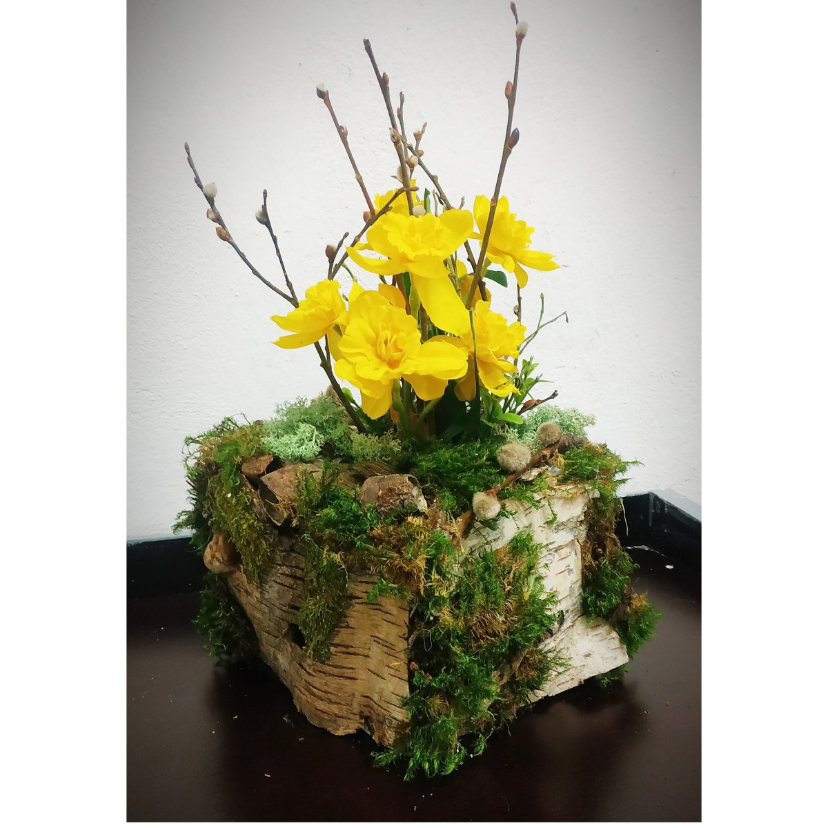 Jarní Narcisová dekorace