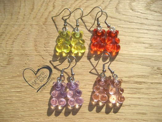 NÁUŠNICE - GUMOVÝ MEDVÍDEK