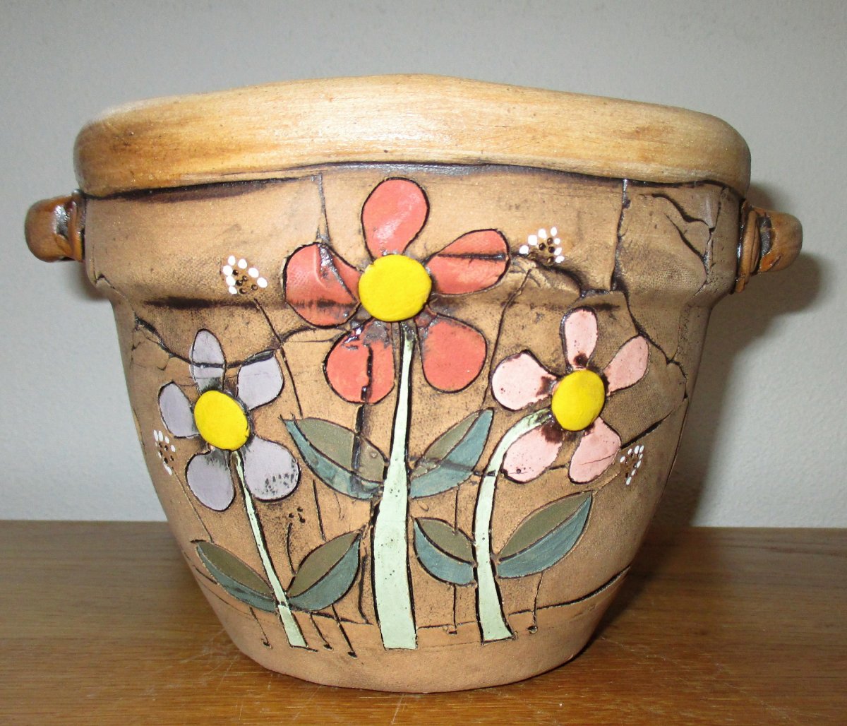 Obal na květináč - Kytky