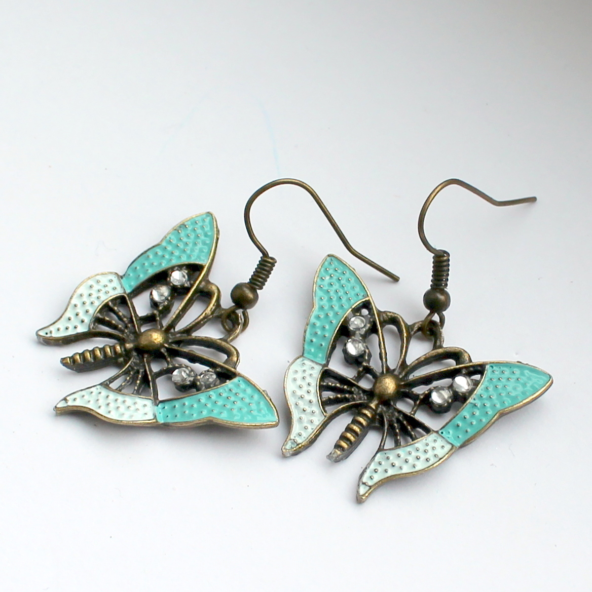 Motýli - náušnice