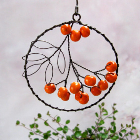 ZÁŘÍCÍ JEŘABINY dekorace