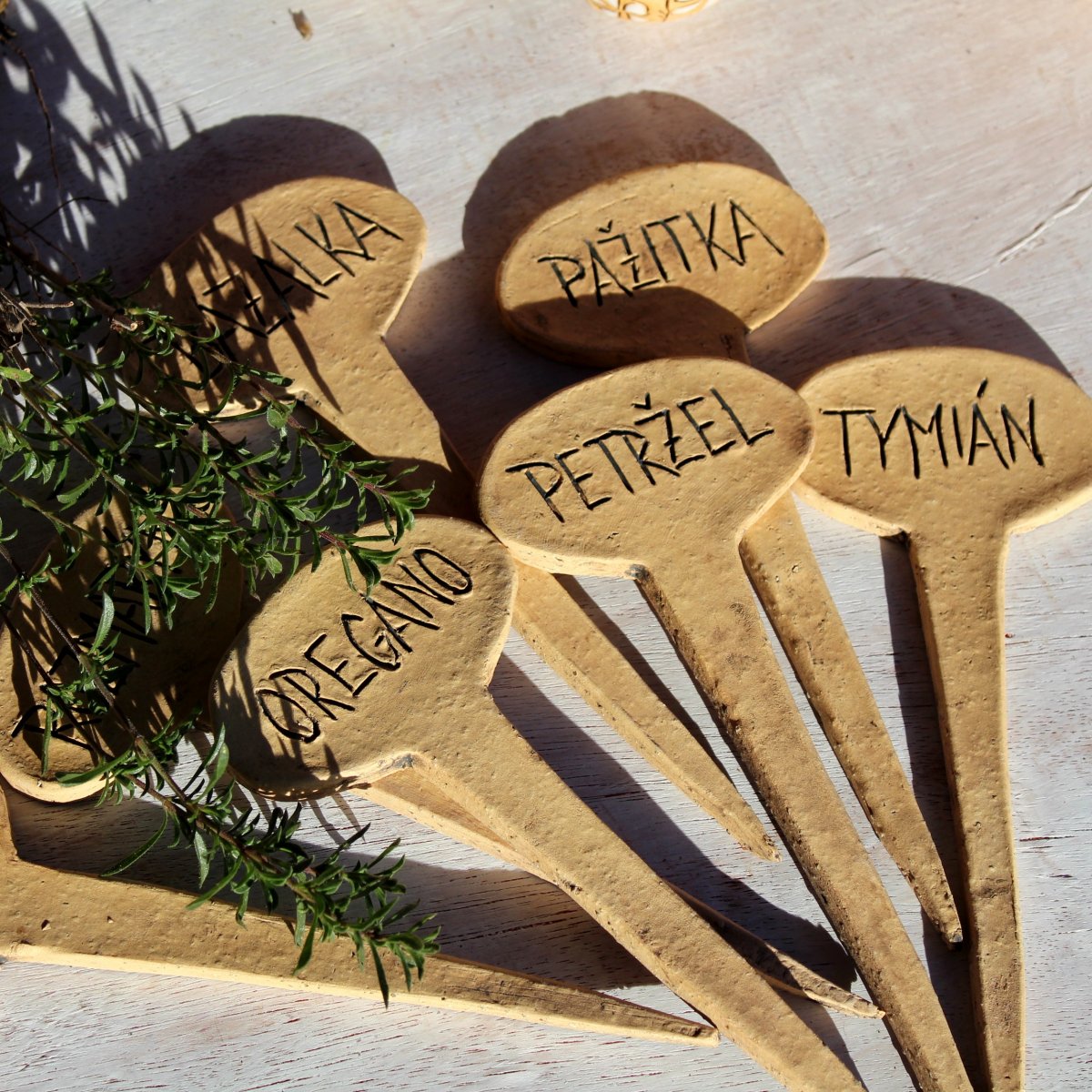 Bylinkové zápichy - natur