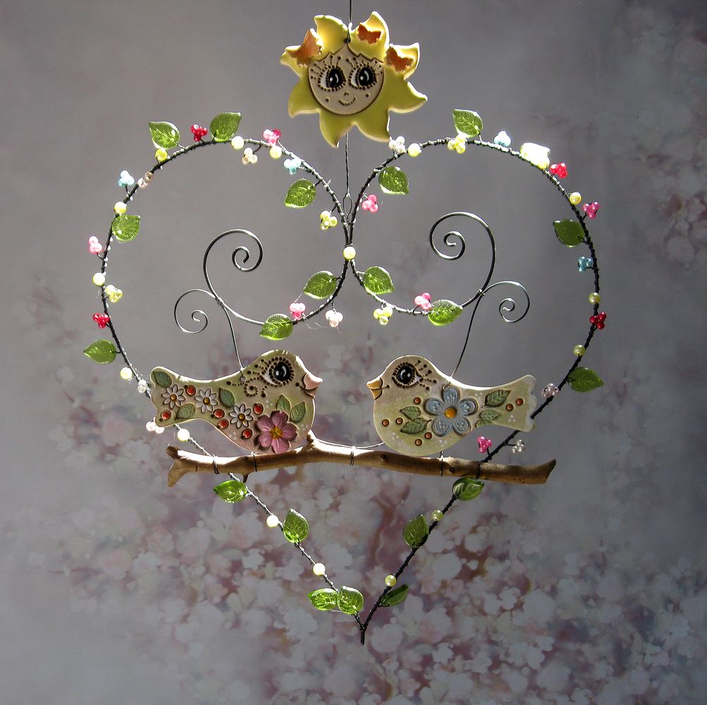 JARNÍ DEN ptačí dekorace