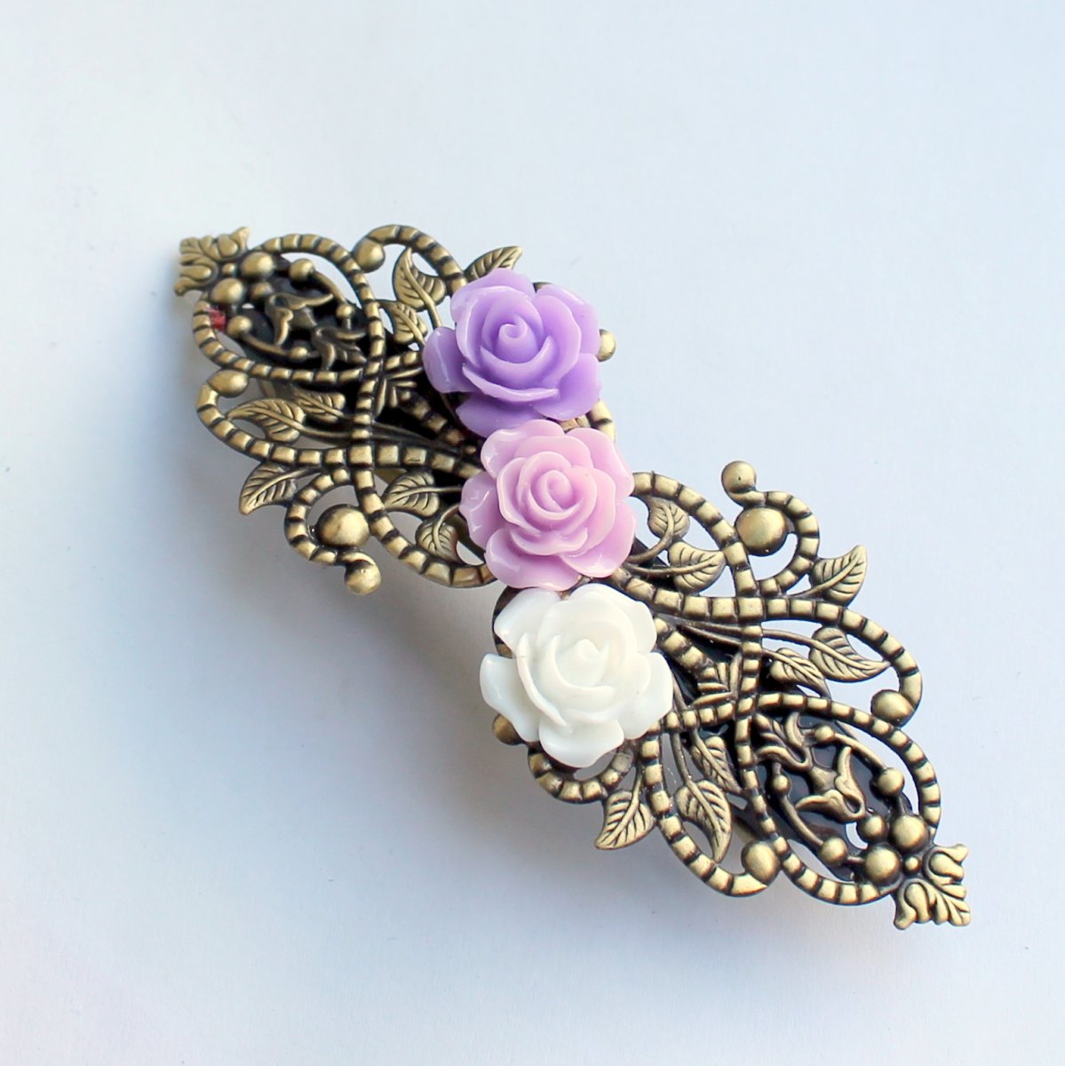 Královna květin - spona do vlasů