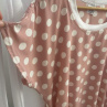 Dámské šaty silky puntík - S/M,L