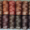 Linhasita 1 mm 205 celá cívka (tmavě hnědá)