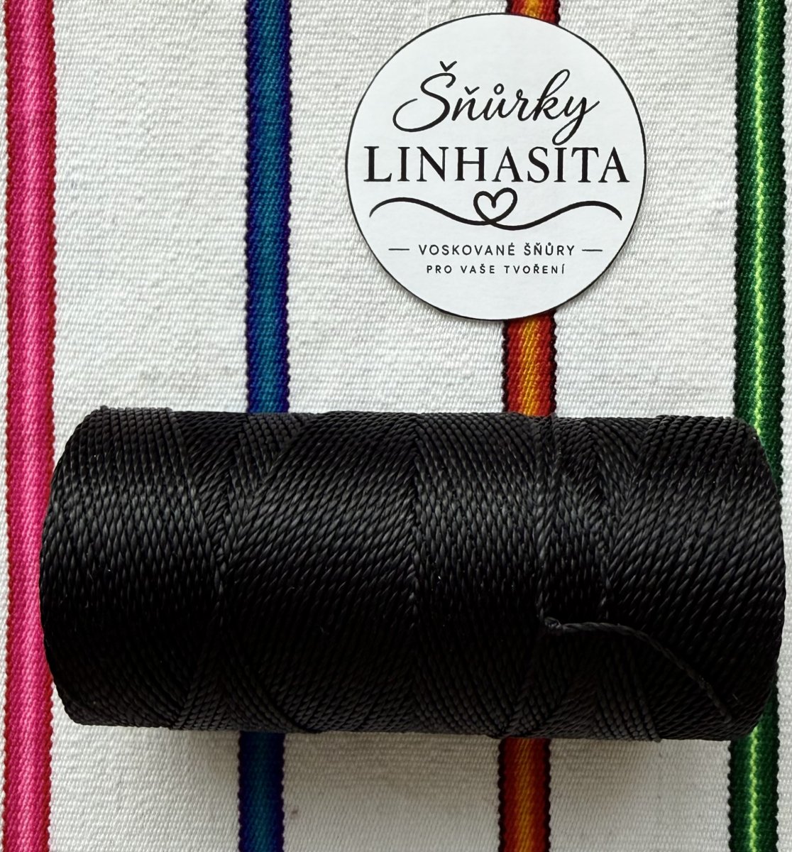 Linhasita 1 mm PRETO 5 m (černá)