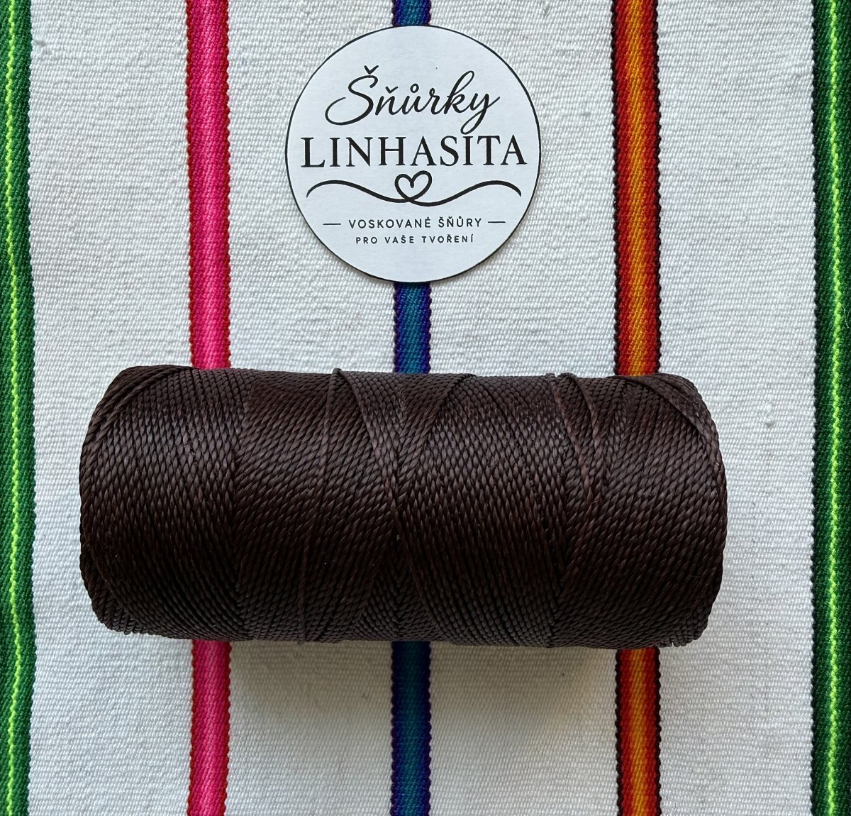 Linhasita 1 mm 29 5 m (tm. hnědá)