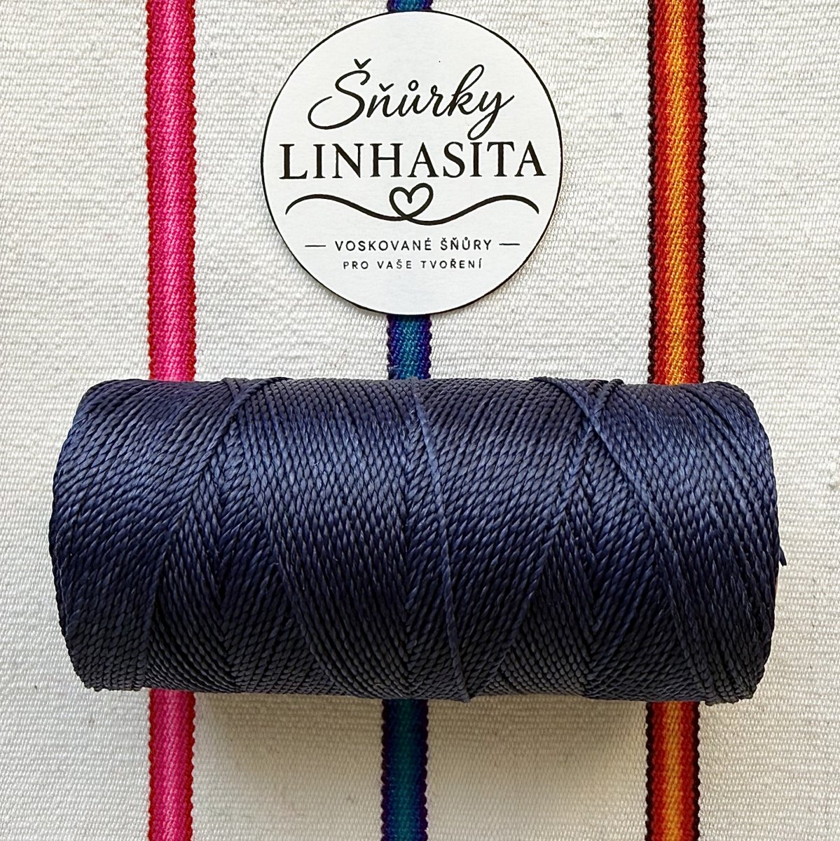 Linhasita 1 mm 70 5 m (námořnická modrá)