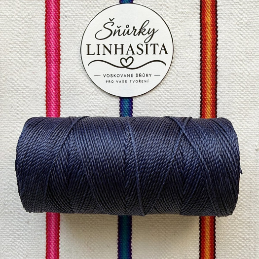 Linhasita 1 mm 70 5 m (námořnická modrá)