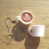 Náušnice cappuccino nebo kafe latte