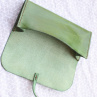 Psaníčko/pouzdro clutch z hladké hovězí kůže 